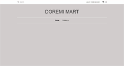 Desktop Screenshot of doremimart.com